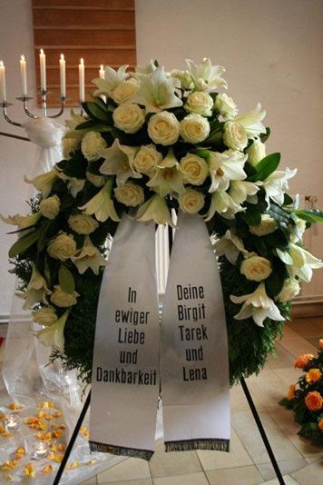 Sargdekoration Lägerdorf